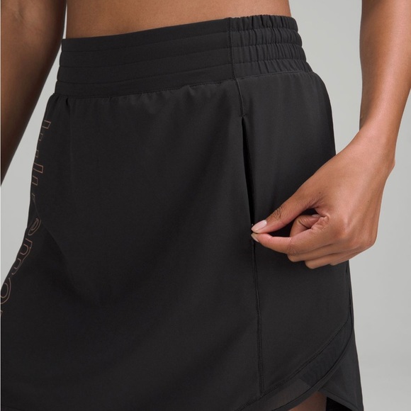 Lululemon Special edition Hotty Hot HR skirt* Long graphic - Picture 3 of 6